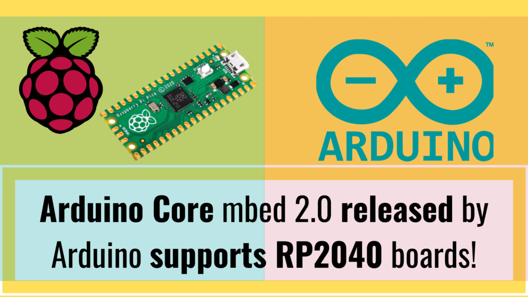 Arduino发布的arduino Core Mbed 20支持rp2040板 来自seeed的最新开放技术 雷竞技app 8197
